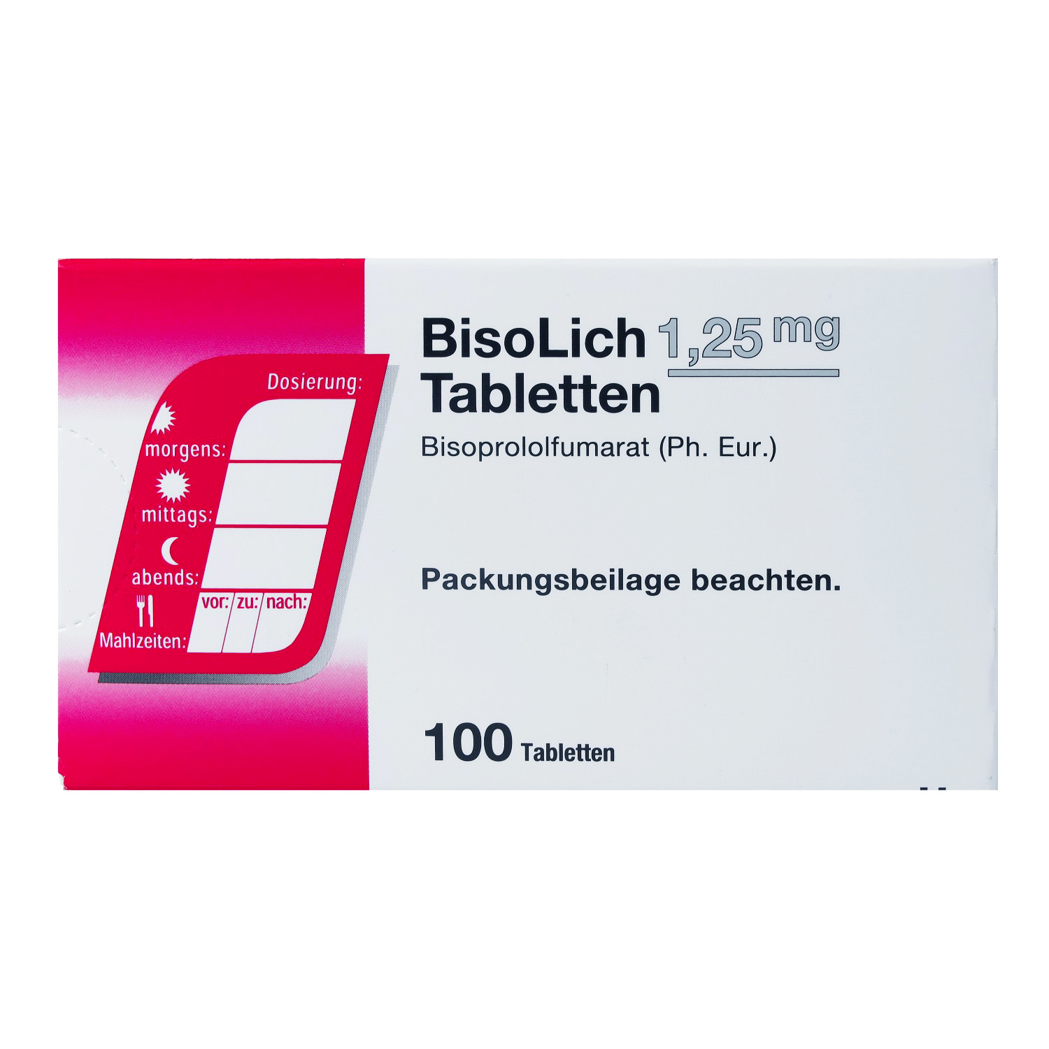 BISOLICH 1,25 mg Tabletten
