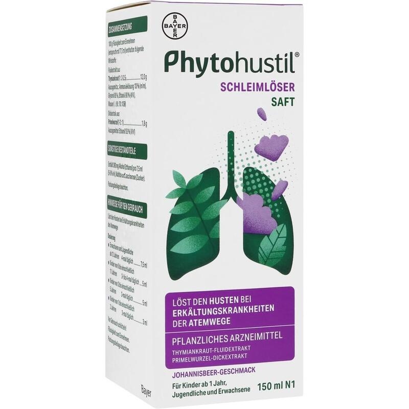 PHYTOHUSTIL Schleimlöser Saft